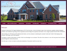 Tablet Screenshot of duerbeckconstruction.com